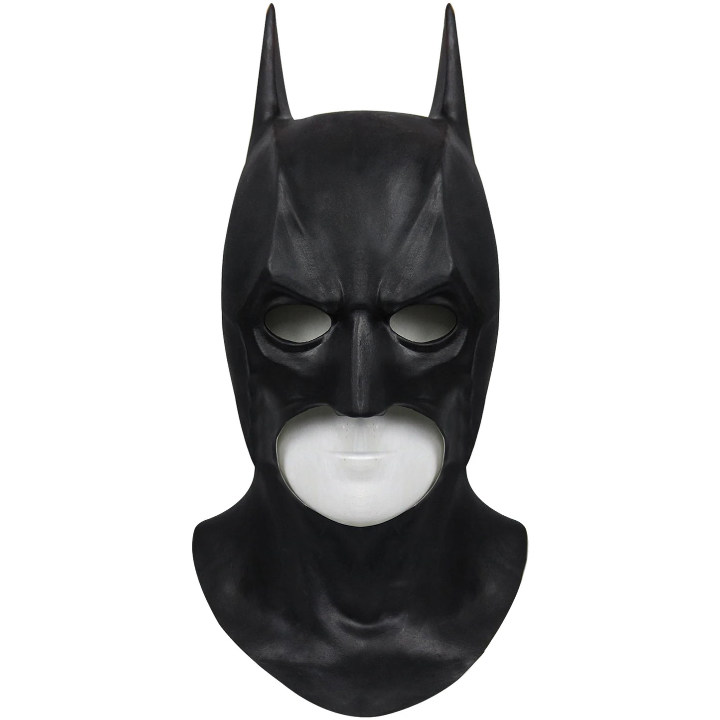 Cafele 2022 Adult Men Bat Superhero Cosplay Bruce Wayne Costume Halloween Masquerade Mask Black Latex Accessories