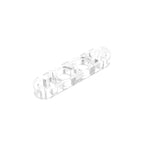Gobricks GDS-690 Technical Liftarm Thin 1 x 4 with Axle Holes | Compatible Building Block Part 32449