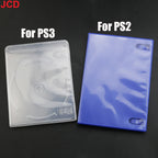 PS2 PS3 Replacement Game Case | Protective CD DVD Disc Storage Box