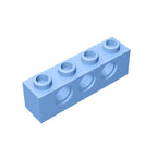 Gobricks GDS-625 Technical Brick 1x4 3-Hole | Compatible with Lego 3701