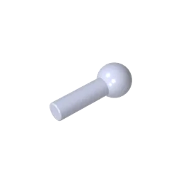 Gobricks Bar 1L with Tow Ball | Compatible Building Block Technical Parts