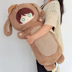 Long Cosplay Animal Plush Pillow – Giant Soft Character-Inspired Stuffed Toy