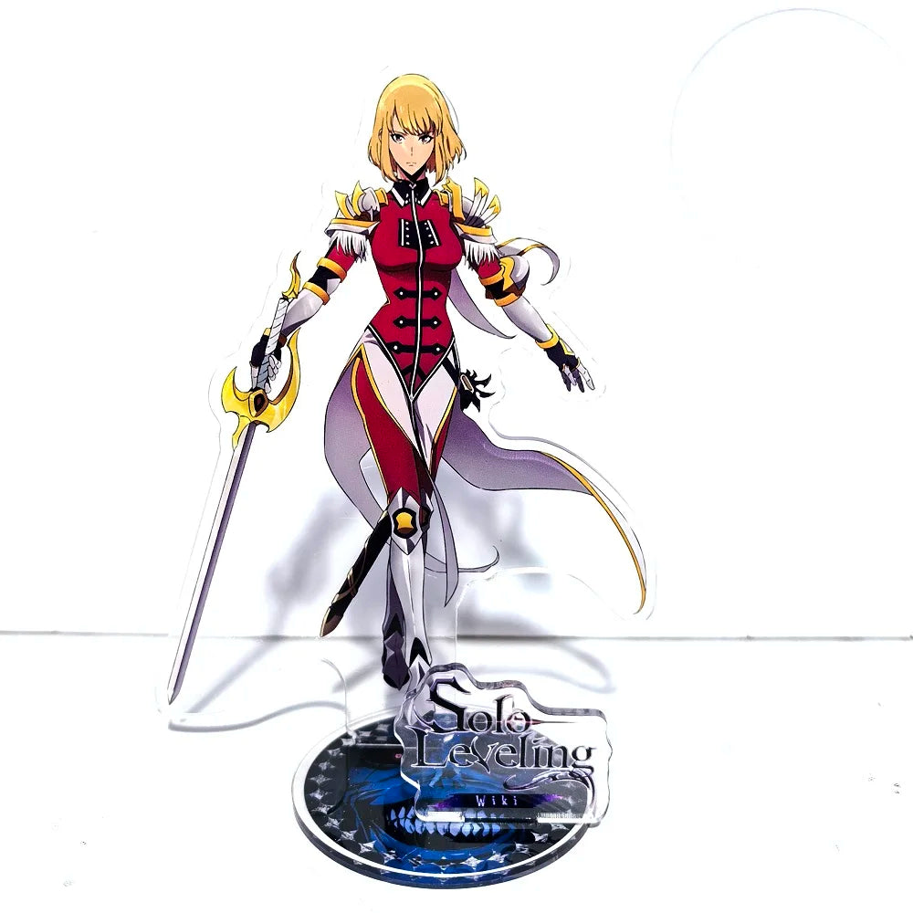 Solo Leveling Acrylic Stand, Acrylic Anime Manwha Figures and Figurines Statue 15 CM