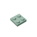 Gobricks Plate 2 x 2 Building Block | Compatible with Lego 3022