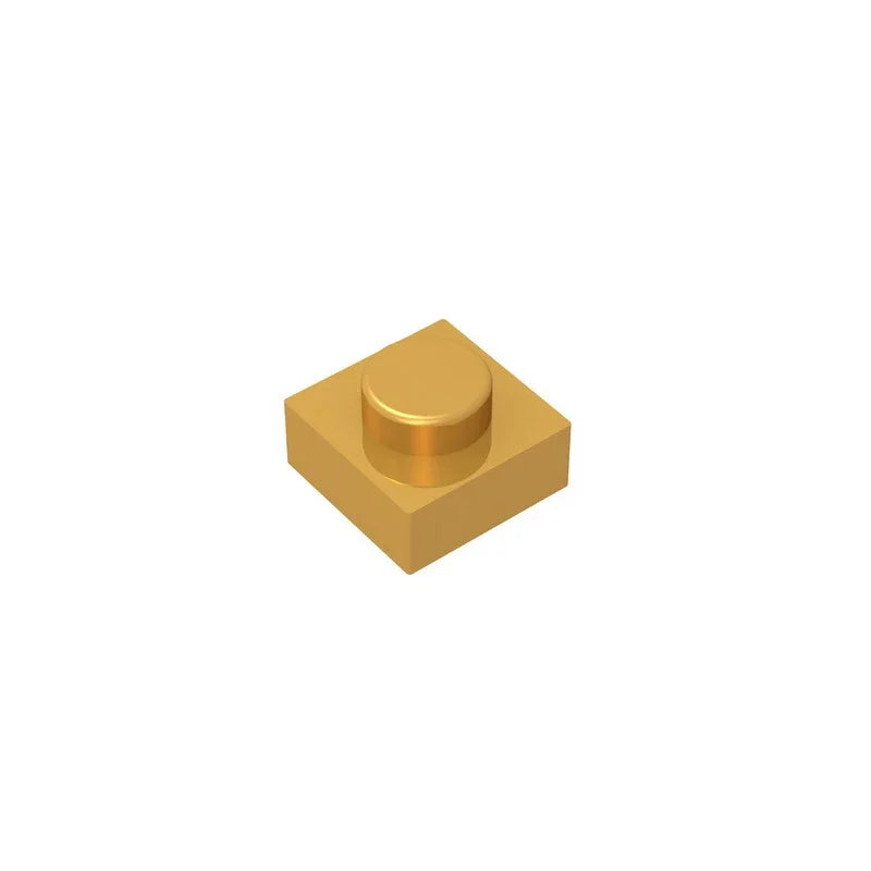 Gobricks GDS-501 Plate 1 x 1 | Compatible Building Blocks for DIY