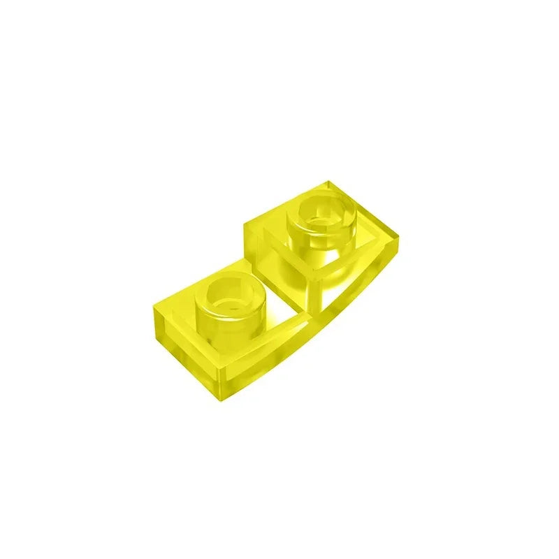 Gobricks GDS-795 Slope, Curved 2 x 1 Inverted | Compatible Building Block for DIY Projects