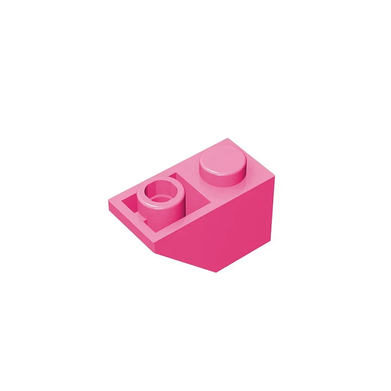 Gobricks GDS-597 Slope, Inverted 45 2x1 | Compatible Building Block for DIY