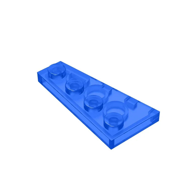 Gobricks GDS-549 Wedge Plate 4 x 2 Right | Building Block for Compatible DIY Sets