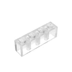 Gobricks GDS-534 Brick 1 x 4 without Bottom Tubes | Compatible Building Block Set