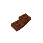 Gobricks GDS-795 Slope, Curved 2 x 1 Inverted | Compatible Building Block for DIY Projects