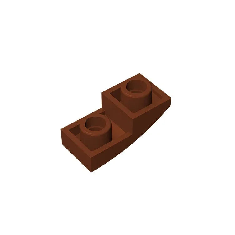 Gobricks GDS-795 Slope, Curved 2 x 1 Inverted | Compatible Building Block for DIY Projects