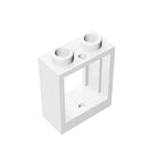 Gobricks GDS-783 Frame 1x2x2 Window | Compatible Building Block for DIY Projects