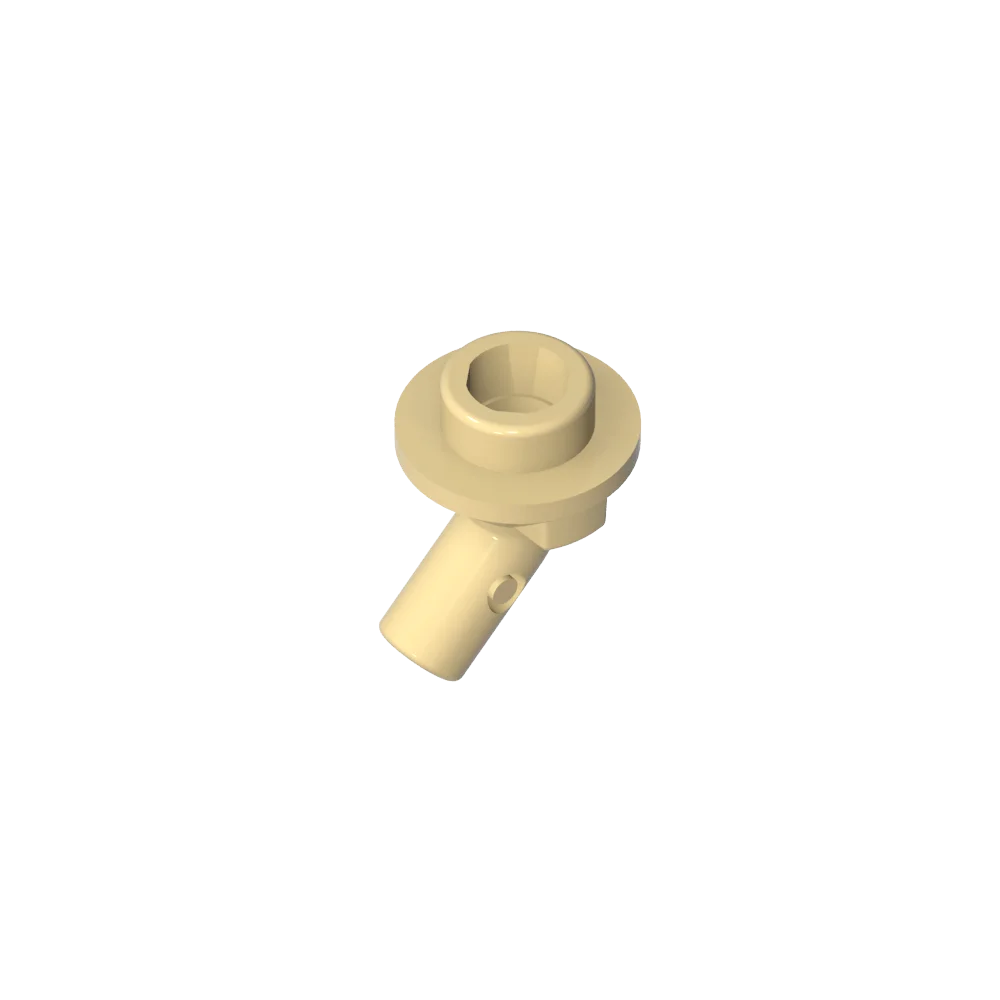 Gobricks GDS-2192 Bar, Angled with Stud on End | Compatible with Lego 65578 Technical Building Block