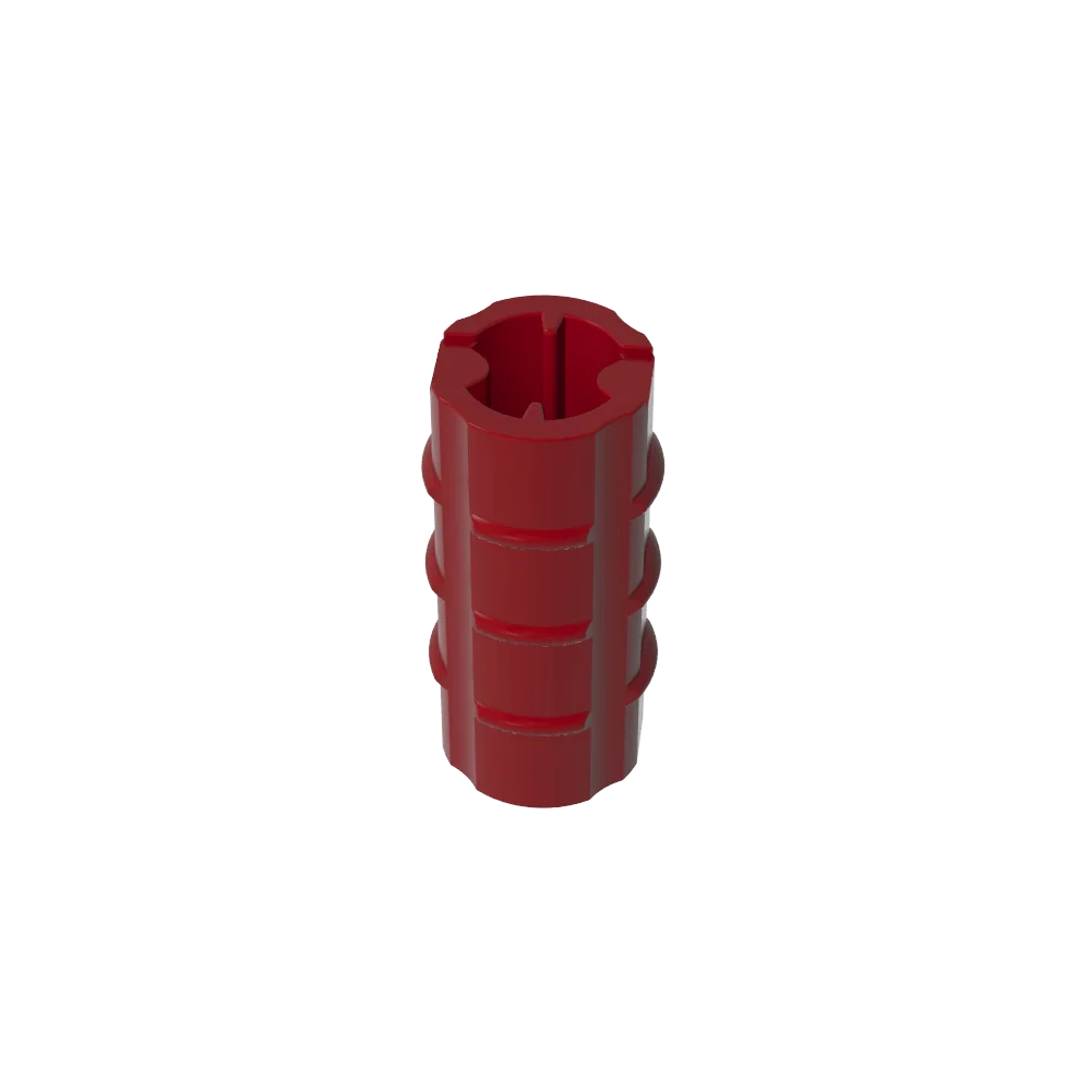 Gobricks Cross Axle Extension M 3 Ribs | Compatible Technical Building Block Connector
