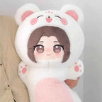 Oversized Fox Cosplay Plush Toy – Fluffy Long Stuffed Animal Body Pillow (80cm)