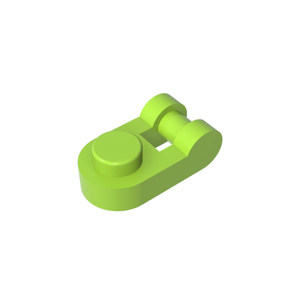 Gobricks GDS-1290 Plate Special 1 x 1 Rounded with Handle | Compatible Building Block for DIY