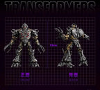 Transformers Action Figures Collections, Nemesis Optimus Prime Bumblebee Mirage Megatron Scourge
