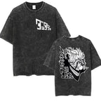 Dandadan Okarun Graphic T Shirt Vintage Washed Tee
