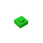 Gobricks GDS-501 Plate 1 x 1 | Compatible Building Blocks for DIY