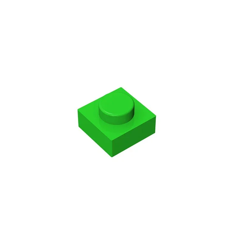 Gobricks GDS-501 Plate 1 x 1 | Compatible Building Blocks for DIY