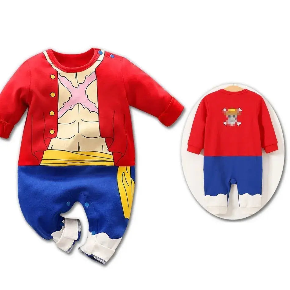 Anime Baby Rompers Newborn Cosplay Costume 0-18m