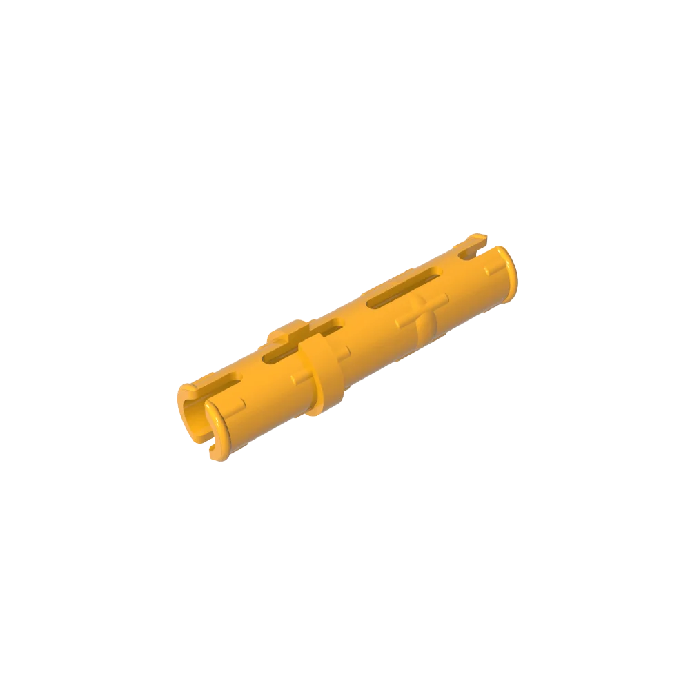 Gobricks GDS-888 Technical Pin 3L with Friction Ridges | Compatible with Lego 6558
