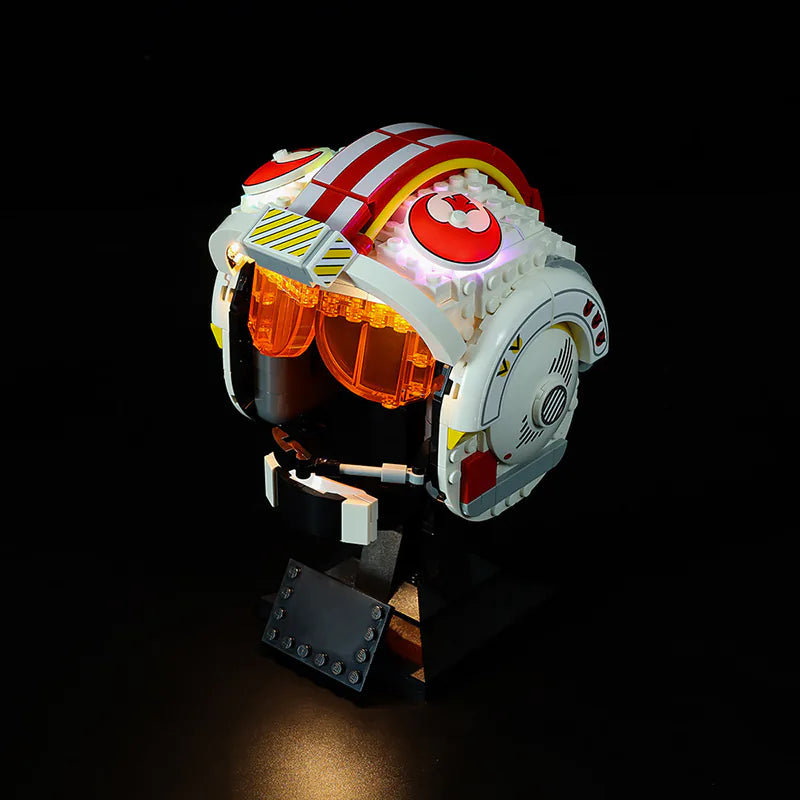 LEGO Luke Skywalker (Red Five) Helmet #75327 Light Kit
