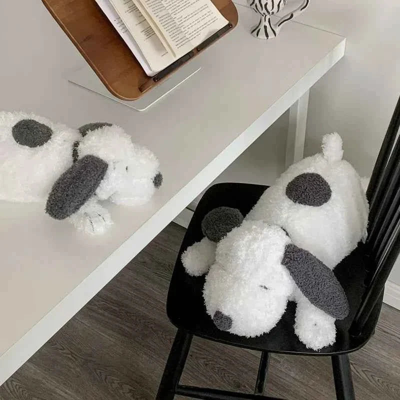 Snoopy Plush Cushion – Large Stuffed Dog Pillow for Sofa & Bed