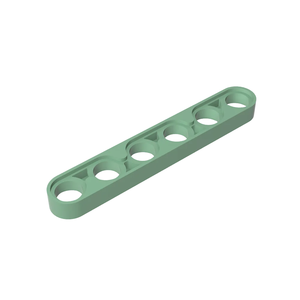 Gobricks GDS-694 Technical Liftarm Thin 1 x 6 | Compatible Building Block Piece