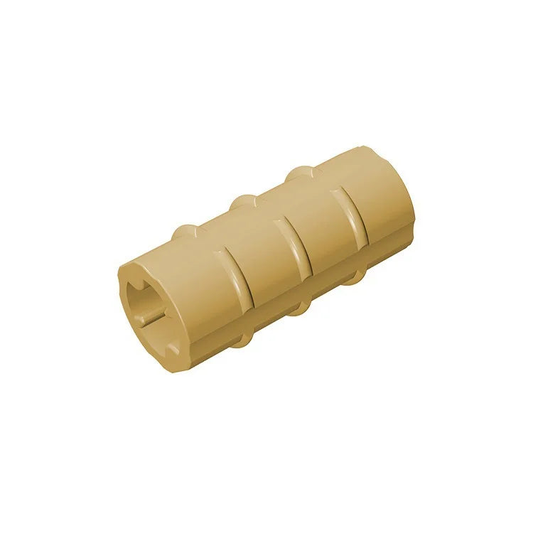 Gobricks Cross Axle Extension M 3 Ribs | Compatible Technical Building Block Connector
