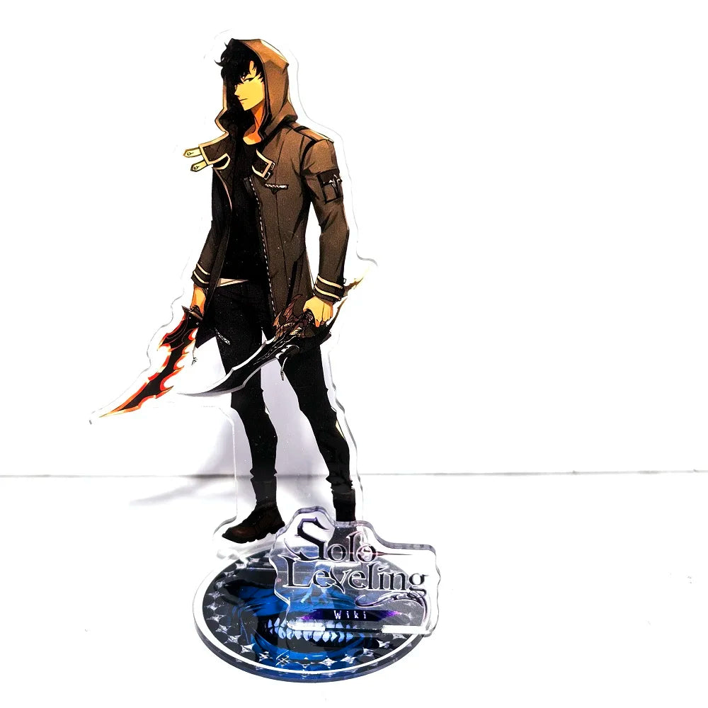 Solo Leveling Acrylic Stand, Acrylic Anime Manwha Figures and Figurines Statue 15 CM