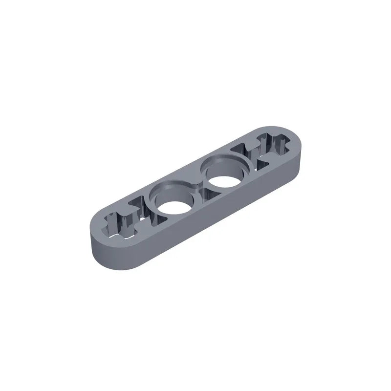Gobricks GDS-690 Technical Liftarm Thin 1 x 4 with Axle Holes | Compatible Building Block Part 32449