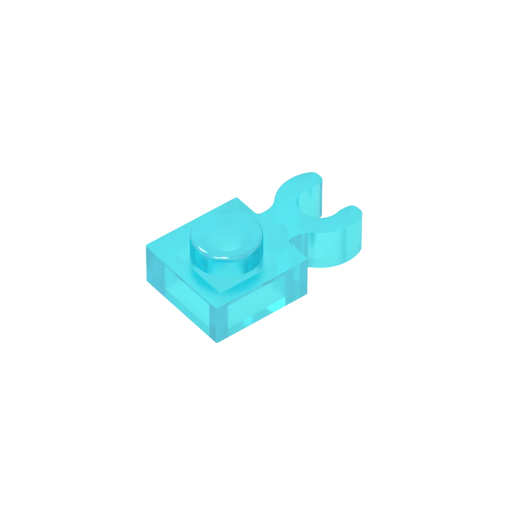 Gobrick GDS-814 PLATE 1X1 W. HOLDER | Building Block for DIY Creations