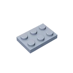 Gobricks GDS-510 Plate 2 x 3 | Compatible Building Block for DIY Projects