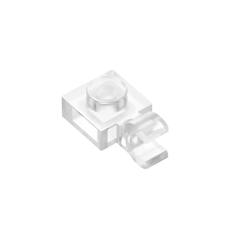 Gobricks GDS-813 1x1 Plate with Vertical Holder | Compatible with Lego 6019 and 61252