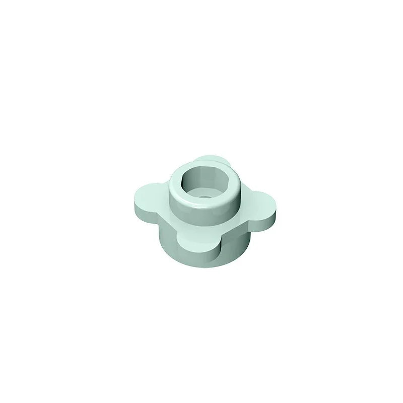 Gobricks GDS-839 Plate Round 1x1 with Flower Edge | Compatible with Lego 33291 28573