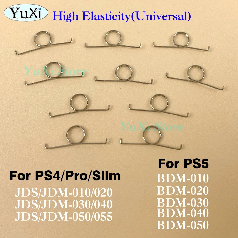 10Pcs PS4 PS5 Trigger Button Springs Set | Controller Repair Kit