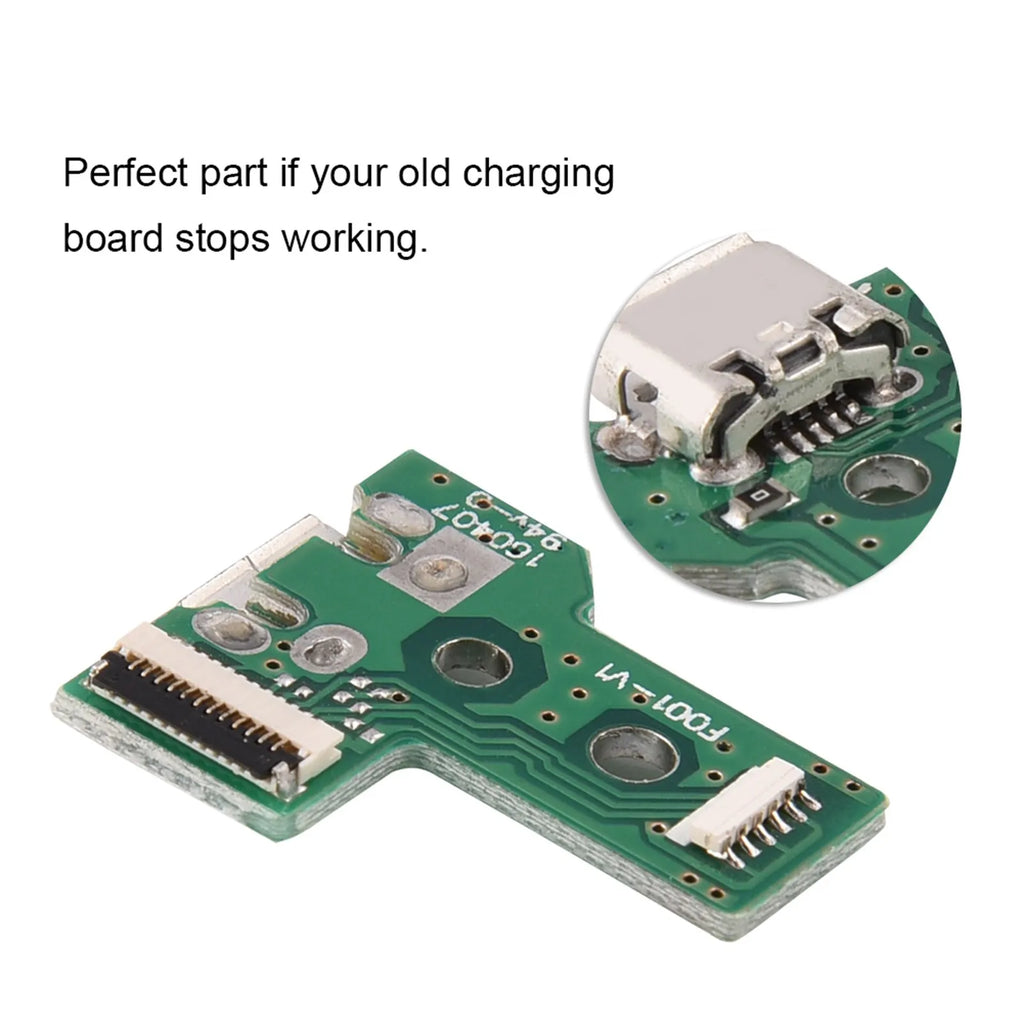 Replacement USB Charging Port Socket Board for Sony PS4 Controller JDS030 F001