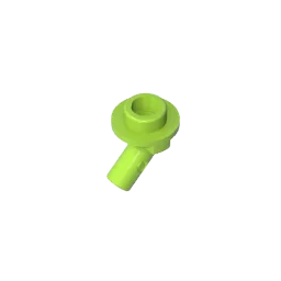 Gobricks GDS-2192 Bar, Angled with Stud on End | Compatible with Lego 65578 Technical Building Block