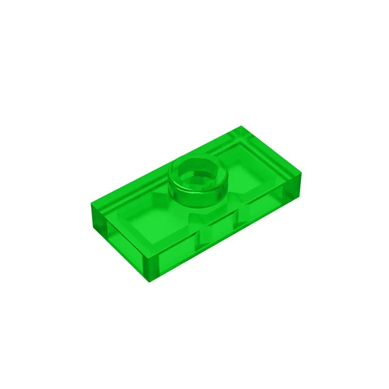 Gobricks PLATE 1X2 W. 1 KNOB | Modified Building Block Compatible with Lego 15573