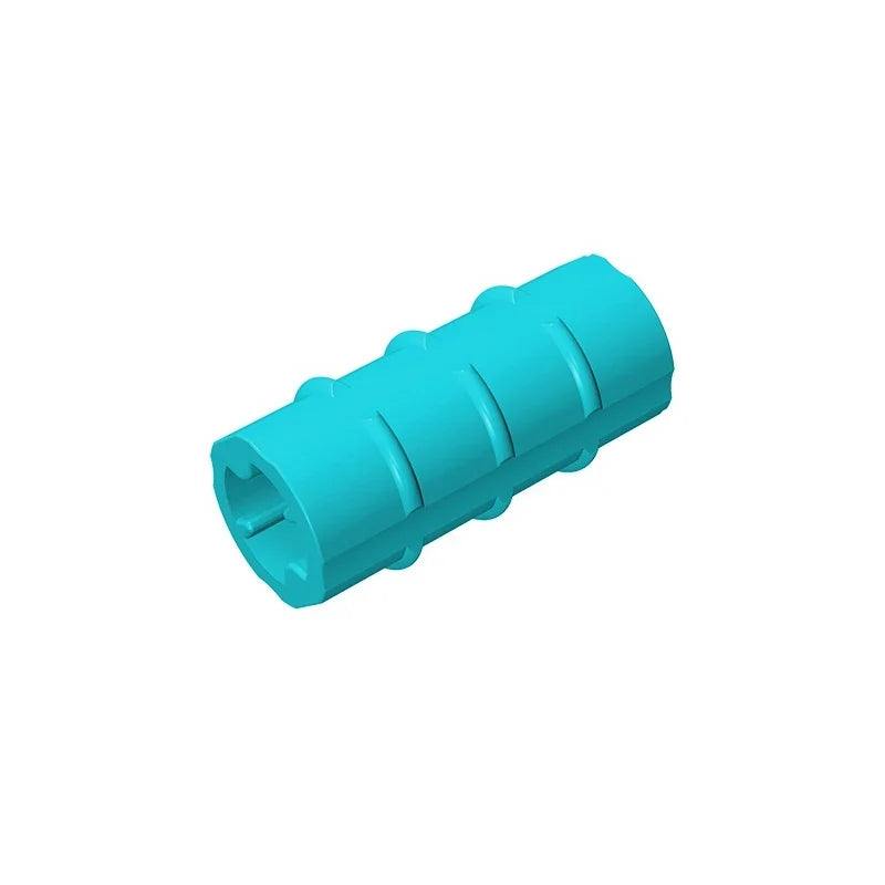 Gobricks Cross Axle Extension M 3 Ribs | Compatible Technical Building Block Connector