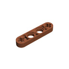 Gobricks GDS-690 Technical Liftarm Thin 1 x 4 with Axle Holes | Compatible Building Block Part 32449