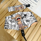 One Piece Nika Luffy Fold Umbrella Automatic Sunscreen