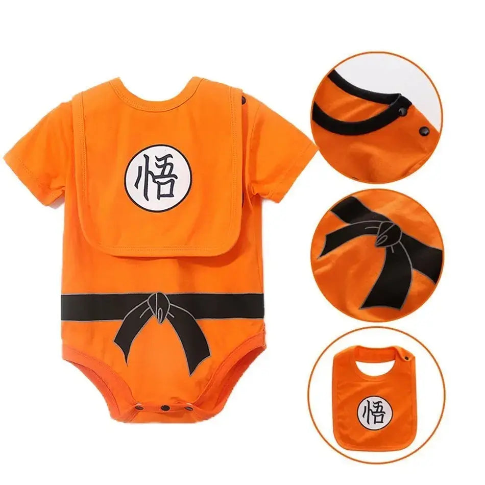 Anime Baby Rompers Newborn Cosplay Costume 0-18m