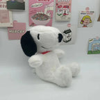 Breathing White Dog Plush Toy – Light & Sound Sleep Companion