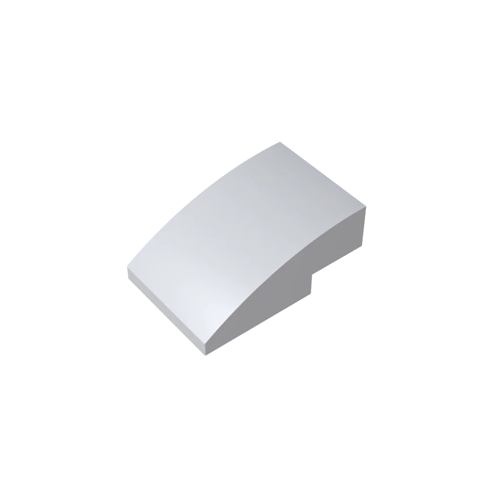 Gobricks GDS-1123 Slope, Curved 3 x 2 Building Block | Compatible with Lego 24309