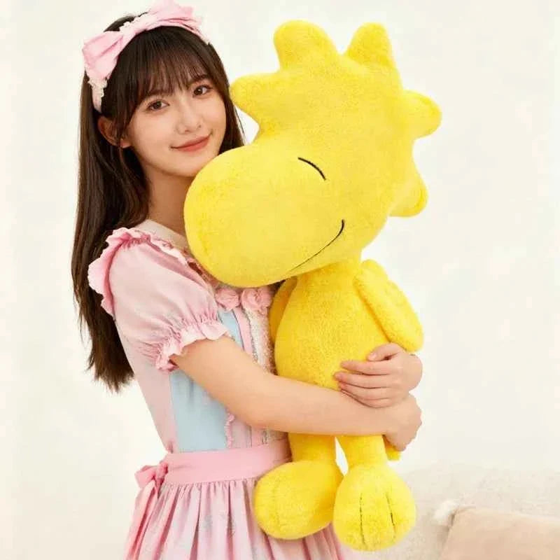 Yellow Bird Plush Toy – Giant Cartoon Stuffed Pillow