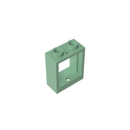 Gobricks GDS-783 Frame 1x2x2 Window | Compatible Building Block for DIY Projects
