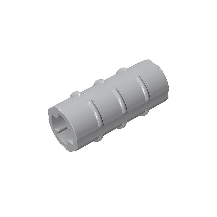 Gobricks Cross Axle Extension M 3 Ribs | Compatible Technical Building Block Connector