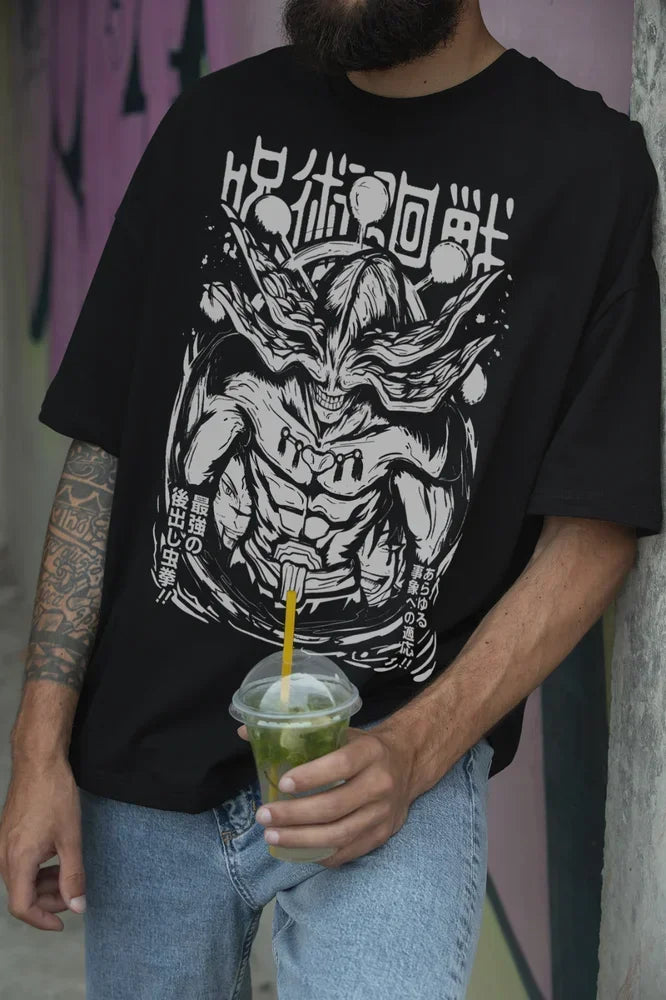 Mahoraga T-shirt Jujutsu Kaisen Gojo Megumi Soft Tee